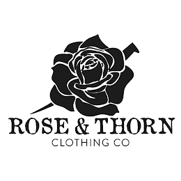 ROSE & THORN CLOTHING CO logo