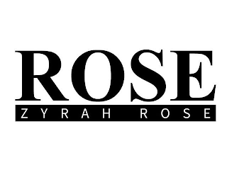 ROSE ZYRAH ROSE logo
