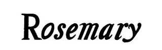 ROSEMARY logo