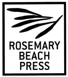 ROSEMARY BEACH PRESS logo
