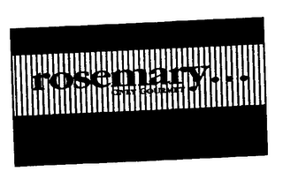 ROSEMARY... ONLY GOURMET logo