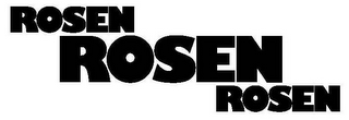 ROSEN ROSEN ROSEN logo