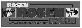 ROSEN ROSEN ROSEN WWW.ROSENROSENROSEN.COM logo