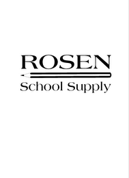 ROSEN SCHOOL SUPPLY logo