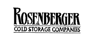 ROSENBERGER COLD STORAGE COMPANIES logo