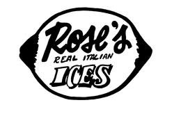 ROSE'S REAL ITALIAN ICES logo