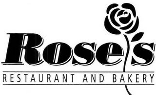ROSE'S RESTAURANT AND BAKERY logo