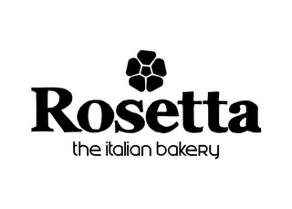 ROSETTA THE ITALIAN BAKERY logo