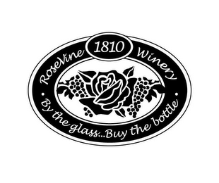 ROSEVINE 1810 WINERY · BY THE GLASS . . . BUY THE BOTTLE · logo