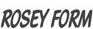 ROSEY FORM logo