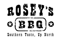 ROSEY'S BBQ SOUTHERN TASTE, UP NORTH logo