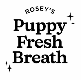ROSEY'S PUPPY FRESH BREATH logo