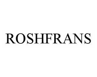 ROSHFRANS logo
