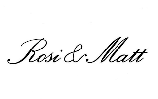 ROSI & MATT logo