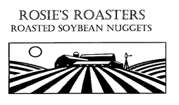 ROSIE'S ROASTERS ROASTED SOYBEAN NUGGETS logo