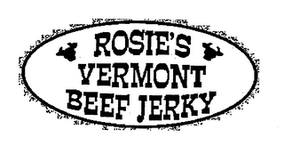 ROSIE'S VERMONT BEEF JERKY logo