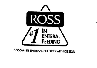 ROSS #1 IN ENTERAL FEEDING logo