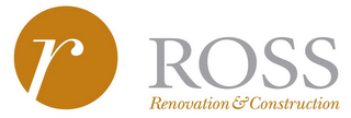 ROSS RENOVATION & CONSTRUCTION logo