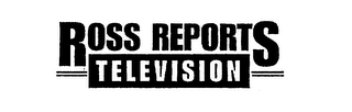 ROSS REPORTS TELEVISION logo