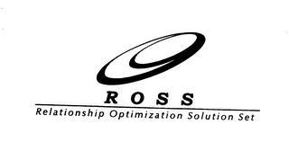 ROSS THE RELATIONSHIP OPTIMIZATION SOLUTION SET logo