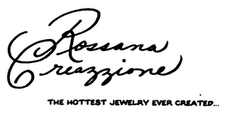 ROSSANA CREAZZIONE THE HOTTEST JEWELRY EVER CREATED... logo