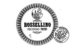 ROSSELLINO PECORINO PIENZA PRODOTTO SOLP A PIENZA logo