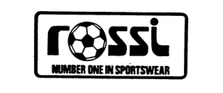 ROSSI NUMBER ONE IN SPORTSWEAR logo
