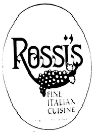 ROSSI'S FINE ITALIAN CUISINE logo