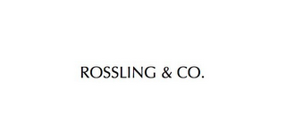 ROSSLING & CO. logo