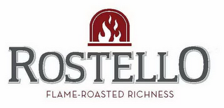 ROSTELLO FLAME-ROASTED RICHNESS logo