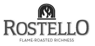ROSTELLO FLAME-ROASTED RICHNESS logo