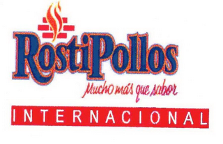 ROSTIPOLLOS MUCHO MAS QUE SABOR INTERNACIONAL logo