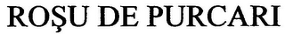 ROSU DE PURCARI logo