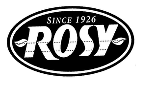 ROSY SINCE 1926 logo