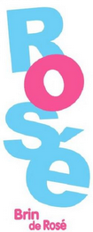 ROSÉ BRIN DE ROSÉ logo