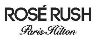 ROSÉ RUSH PARIS HILTON logo