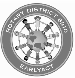 ROTARY DISTRICT 6910 EARLYACT logo
