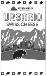 ROTHENBUHLER CHEESEMAKERS URSARIO SWISSCHEESE logo