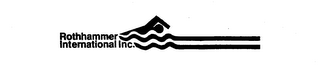 ROTHHAMMER INTERNATIONAL INC. logo