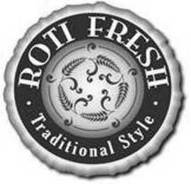 ROTI FRESH · TRADITIONAL STYLE · logo