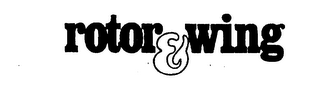ROTOR & WING logo