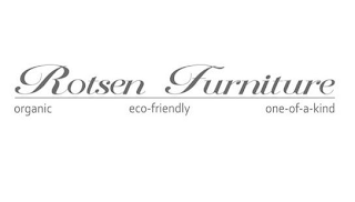 ROTSEN FURNITURE ORGANIC ECO- FRIENDLY ONE-OF-A-KIND logo