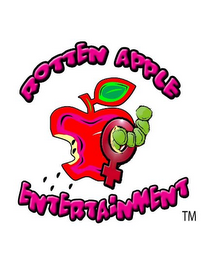 ROTTEN APPLE ENTERTAINMENT logo