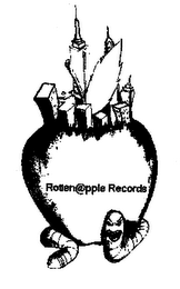 ROTTEN@PPLE RECORDS logo