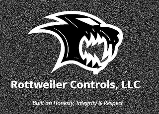ROTTWEILER CONTROLS, LLC BUILT ON HONESTY, INTEGRITY & RESPECT logo