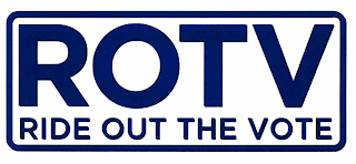 ROTV RIDE OUT THE VOTE logo