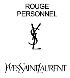 ROUGE PERSONNEL YSL YVESSAINTLAURENT logo