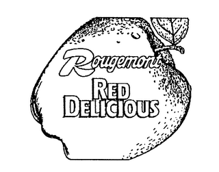 ROUGEMONT RED DELICIOUS logo