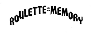 ROULETTE 0 00 MEMORY logo