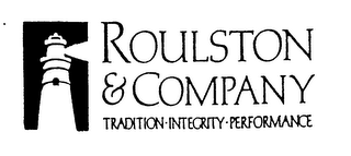 ROULSTON & COMPANY TRADITION INTEGRITY PERFORMANCE logo